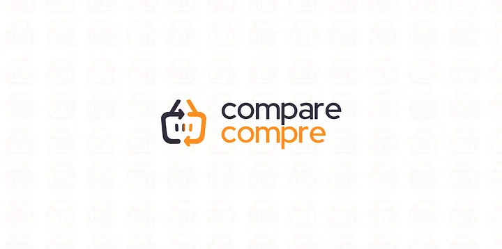 Conceito de criação do logotipo Compare e Compre