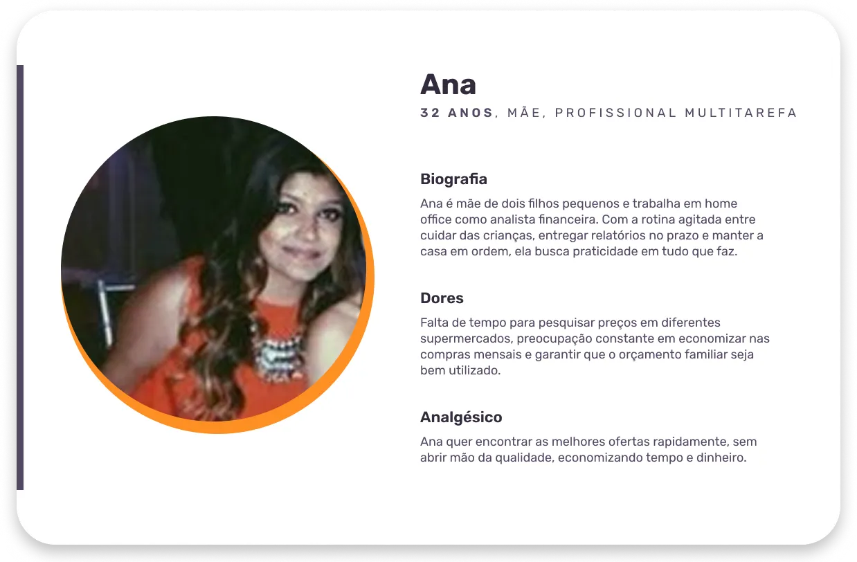 Perfil de usuário João