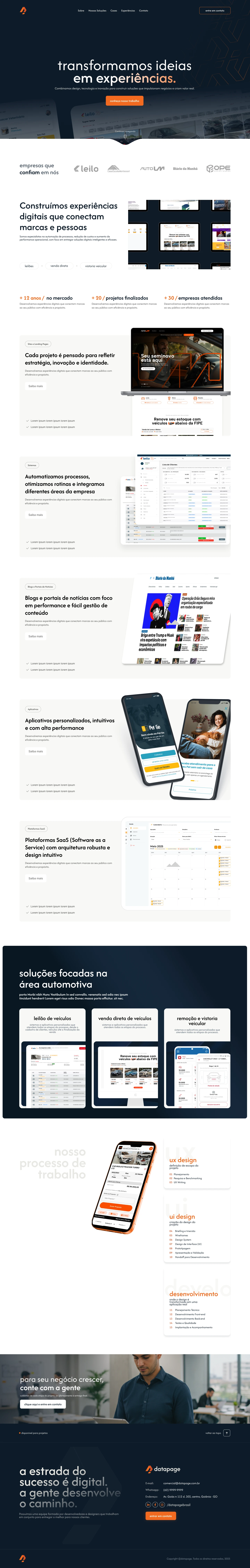 Home desktop final da datapage